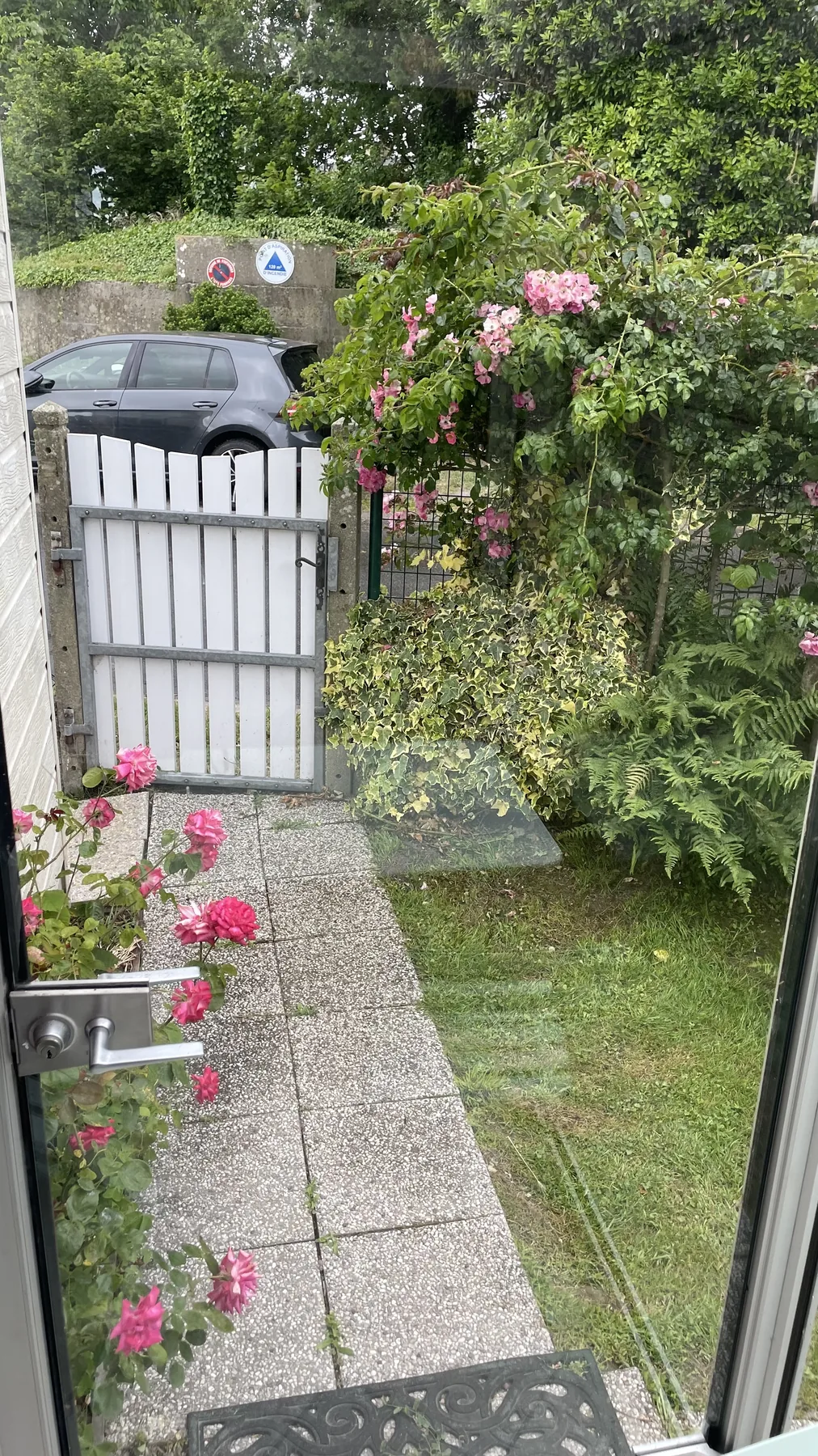 Entrée du jardin