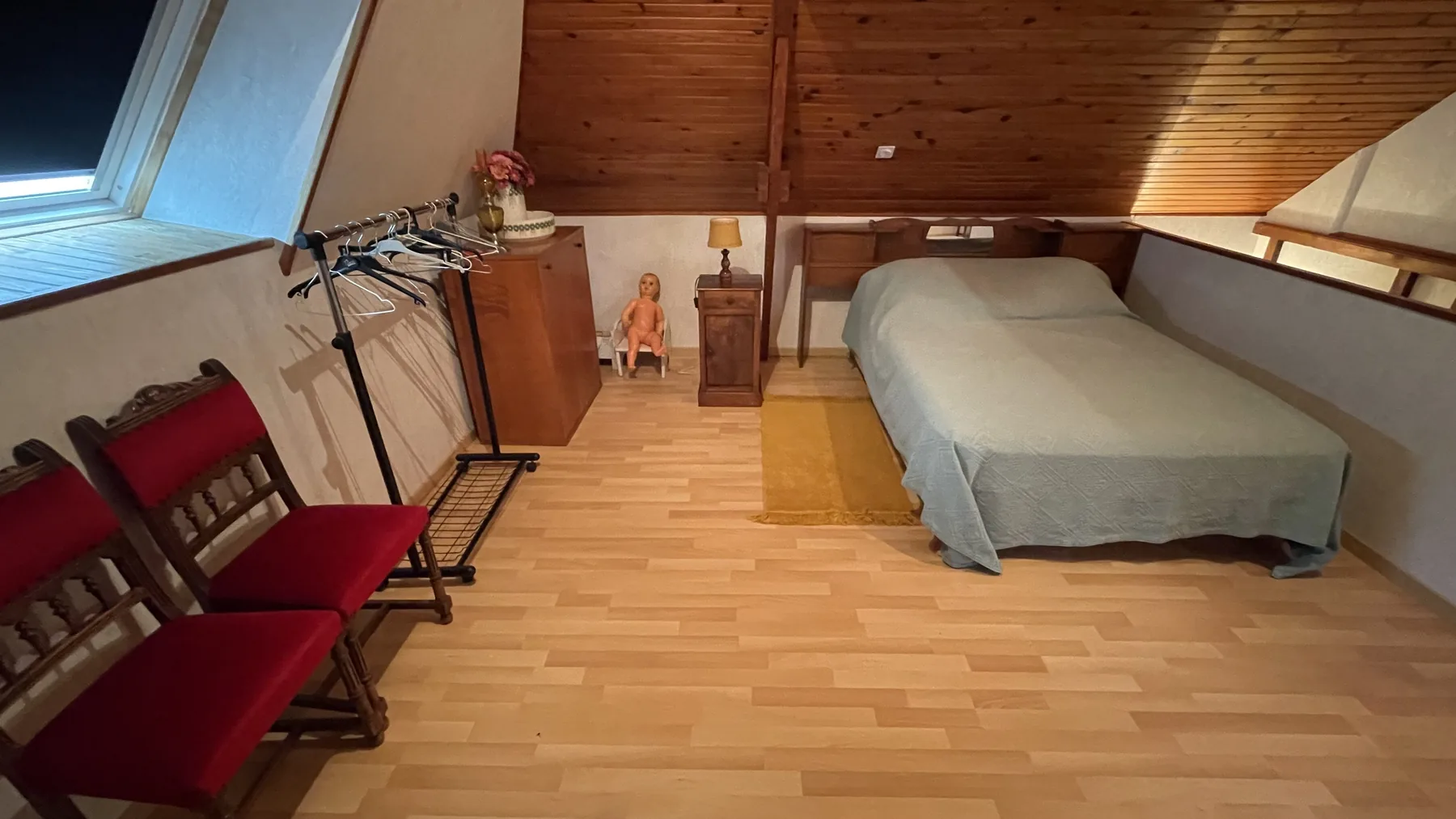 Chambre à l'étage