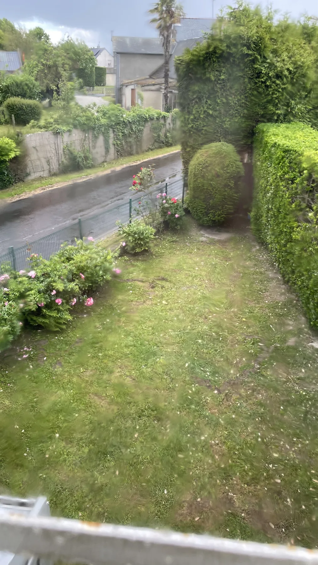Vue jardin depuis l'étage