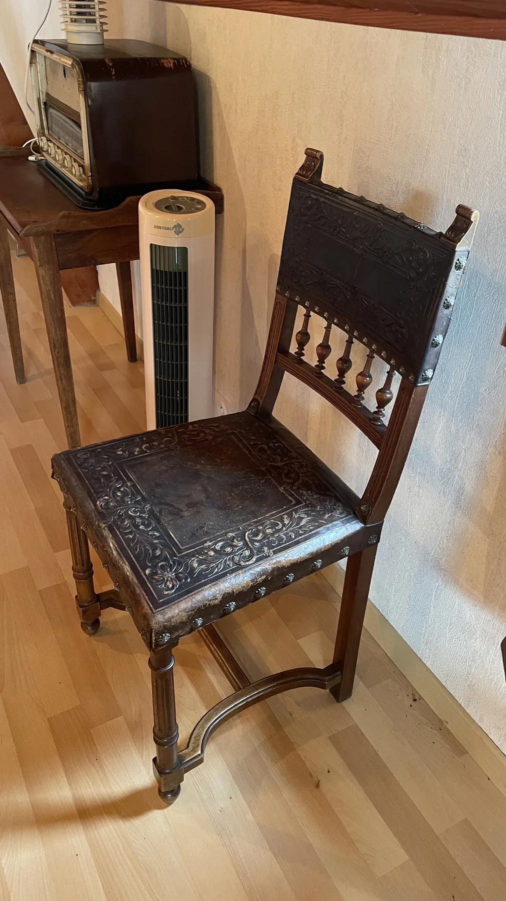 Chaise à l'étage