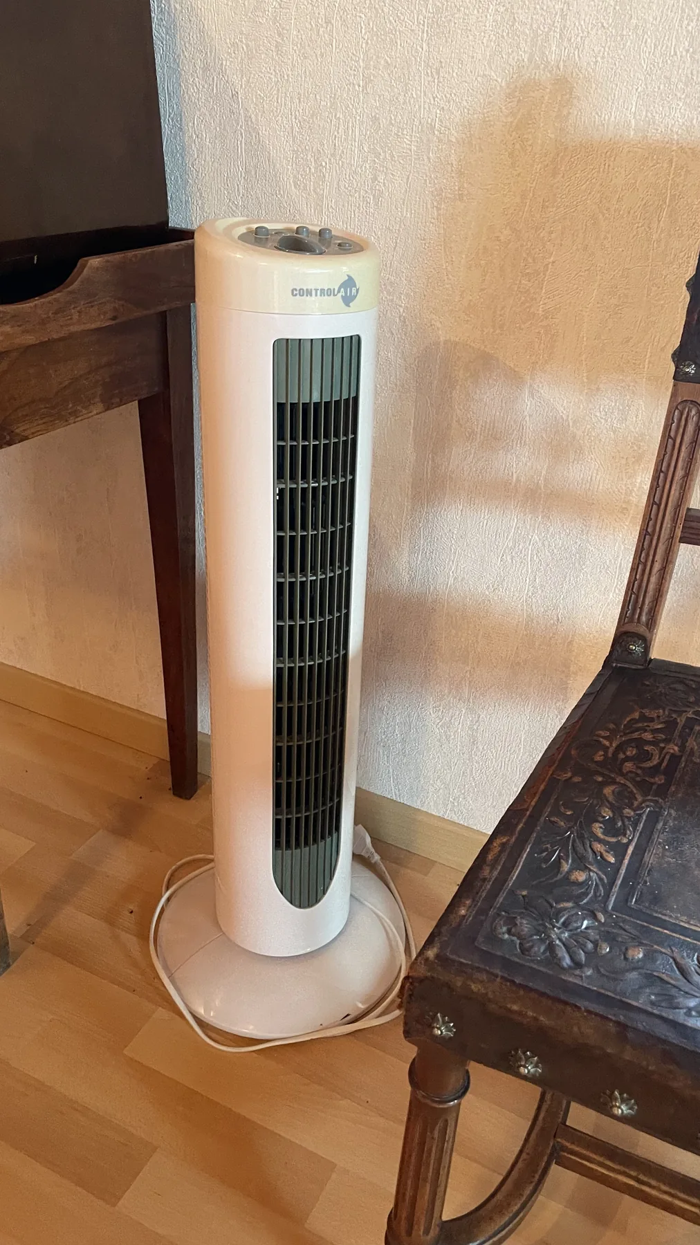 Ventilateur à l'étage